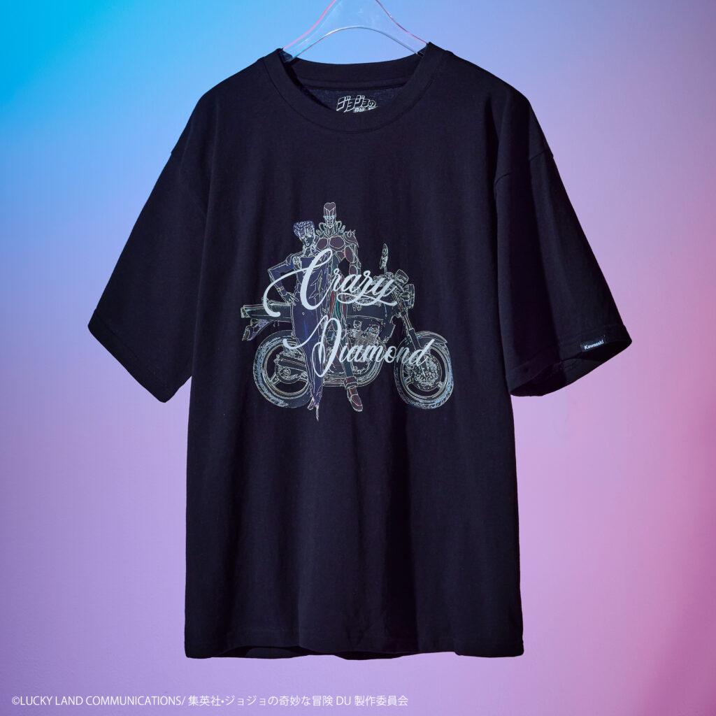DRESSCAMP×ジョジョの奇妙な冒険 仗助Tシャツ ブラック サイズ44 