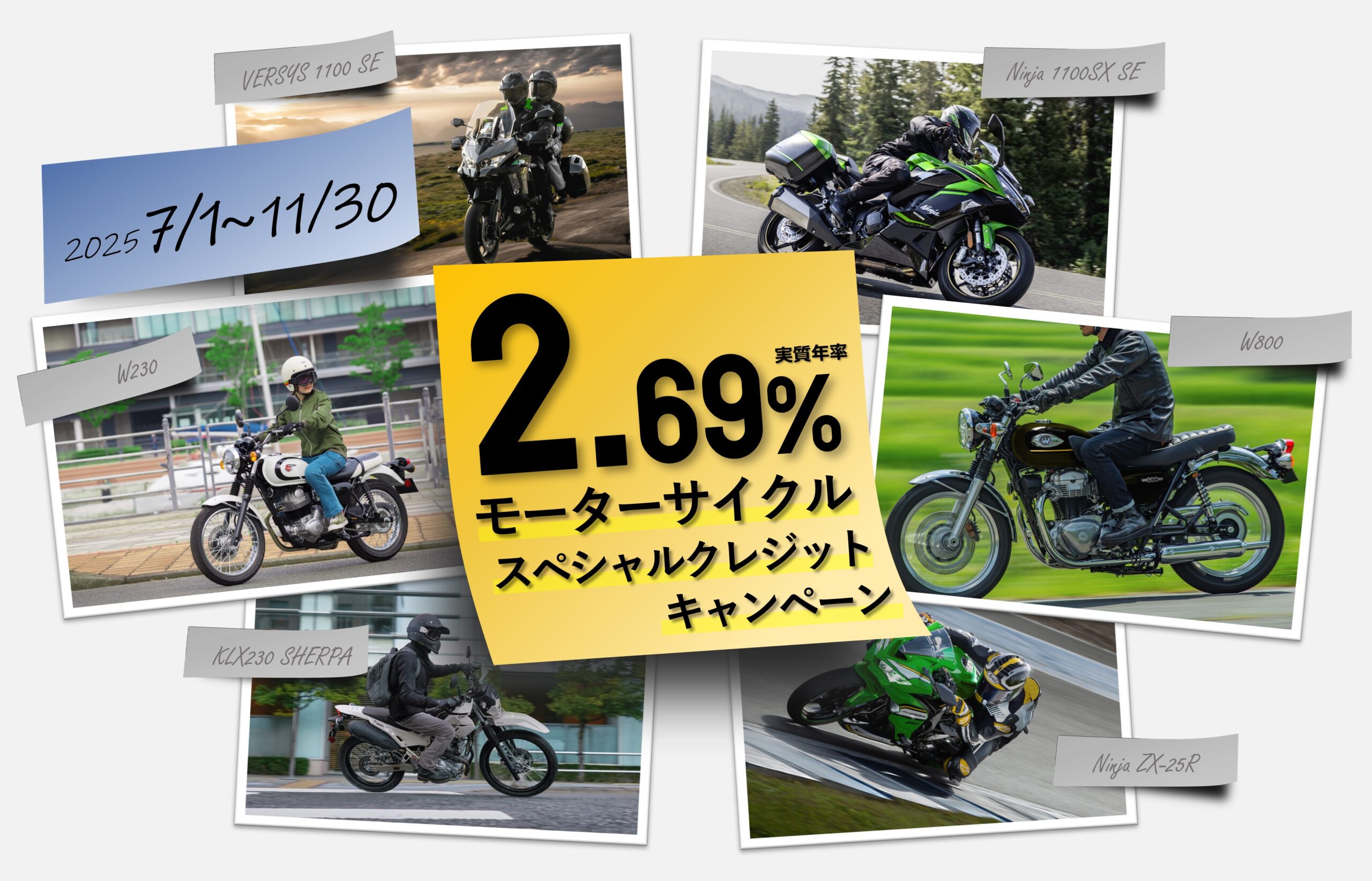 2.69%スペシャルクレジットキャンペーンの画像